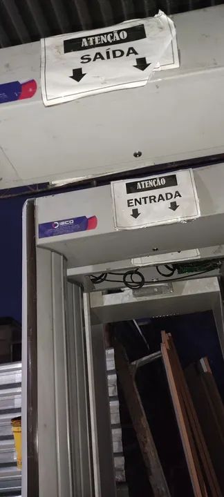 4 portais detectores de metal BARATO"LEIA"