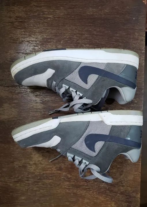 Tênis Nike cinza e branco - Delta Force - Foto 2