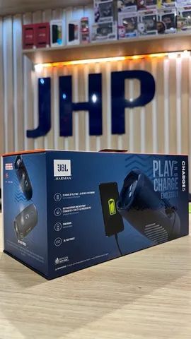 Caixa de som JBL Charge 5 Azul Original - Loja Física - Até 12x sem juros  - Foto 2
