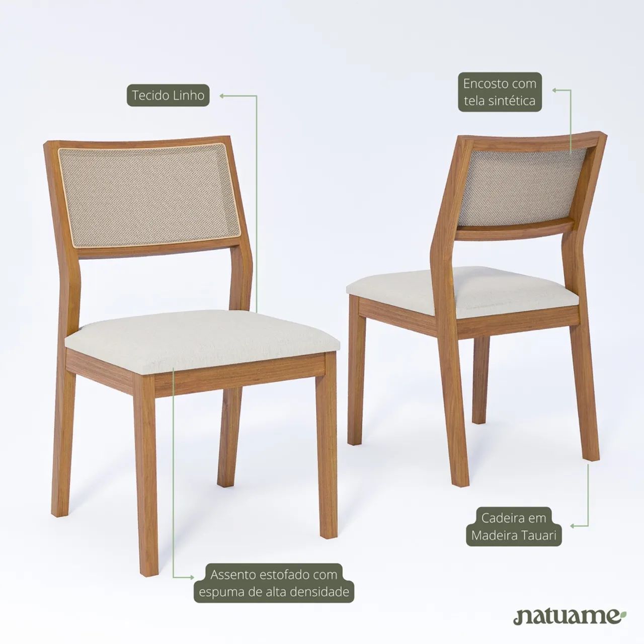 Mesa de Jantar Tulipa com 6 Cadeiras Madeira Maciça tt543 - Foto 3