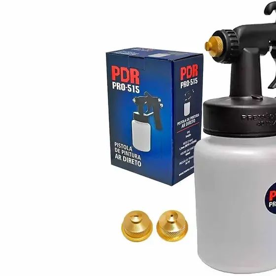 Pistola de Pintura Ar Direto com Copo 600ML PRO-515 LDR - LDR2 - Foto 2
