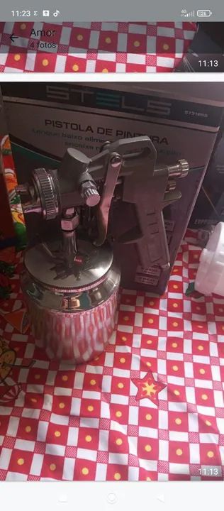 Pistola de pintura profissional - Foto 3