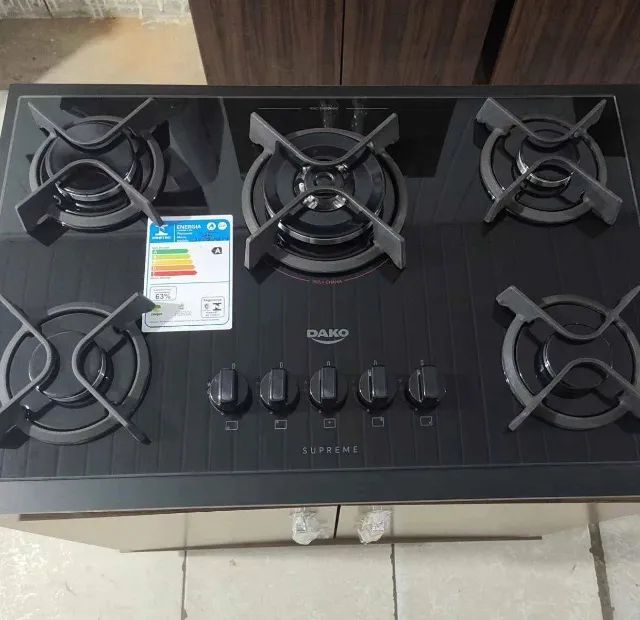 Cooktop 5 Bocas Novo Oferta