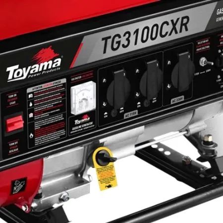 GERADOR A GASOLINA TG 3100CXR 2800W TOYAMA  - Foto 2
