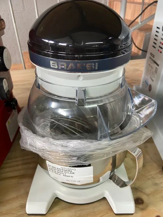 BP-500 BATEDEIRA PLANETÁRIA ECLAIR PRETA BIVOLT ELÉTRICA - BRAESI - Foto 2