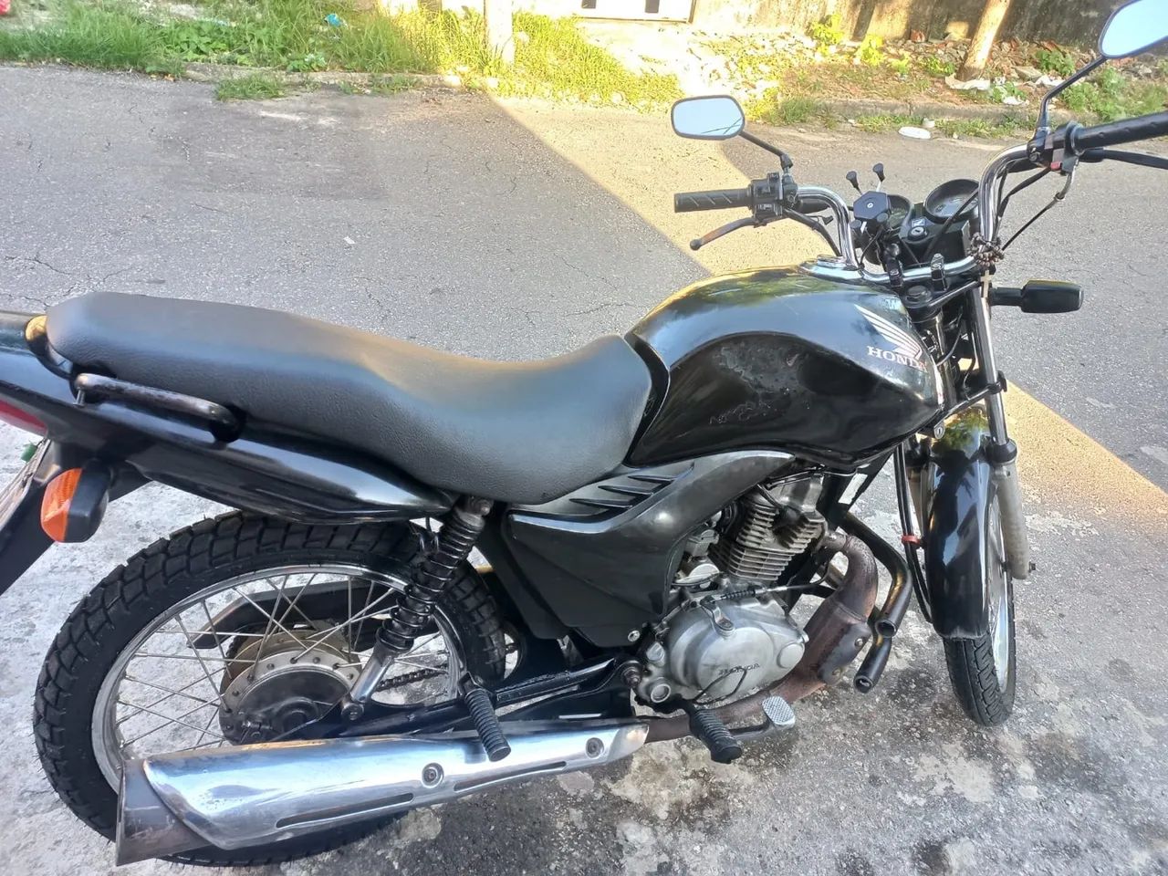 Honda CG 125 2012 - Preta - Conservada - Foto 3