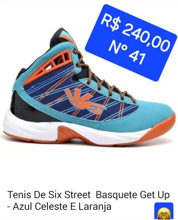 Tênis De Six Street Basquete Get Up