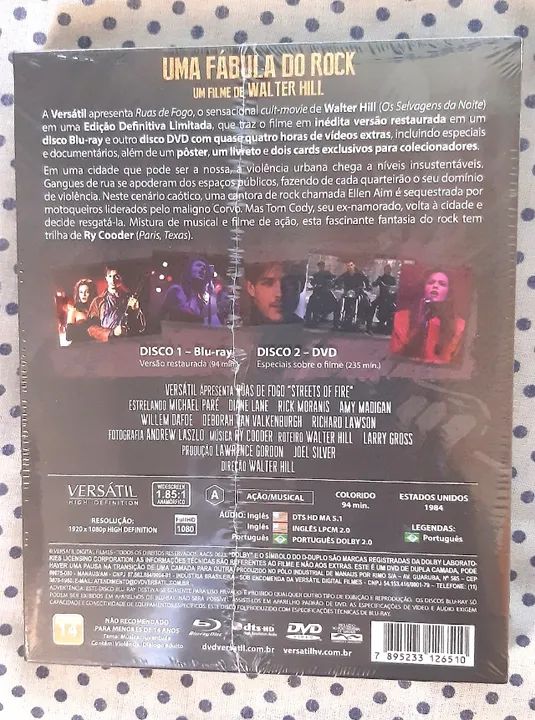 Blu-ray Ruas de Fogo - Versátil - Foto 2