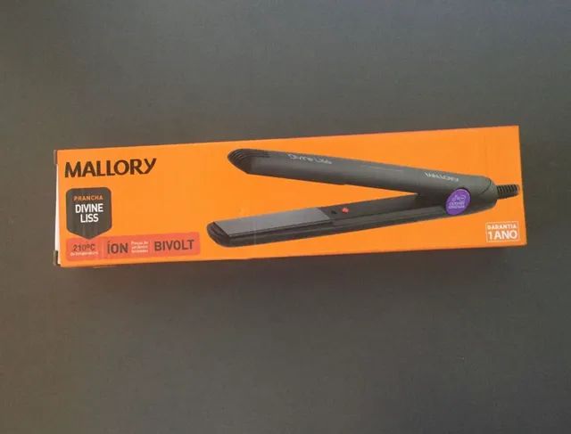 Chapinha Prancha Mallory Ion 210 Graus 127v - Foto 2
