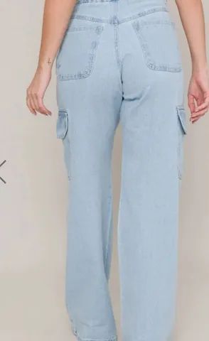 Calça jeans feminina modelo pantalona  - Foto 5