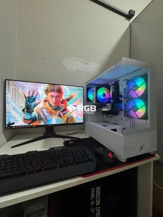 PC GAMER R5 5500 RTX 2070 16 RAM SSD 512 GB M.2