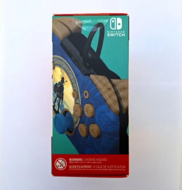Controle Original Novo PDP Rematch Wired Hyrule Blue Nintendo Switch - Foto 3