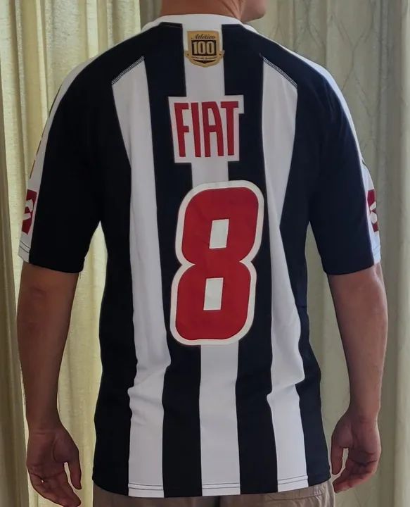 Camisa Atlético Mineiro Galo centenário número 8 - Foto 4