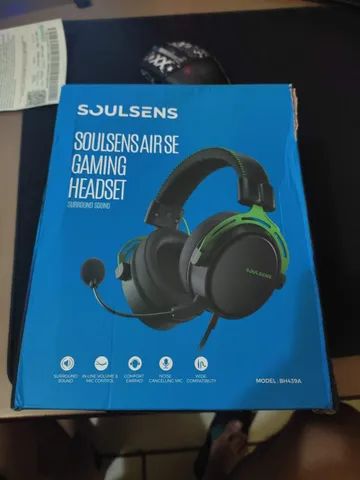 Headset Gamer Soulsens 50mm de driver Perif ricos de Computador