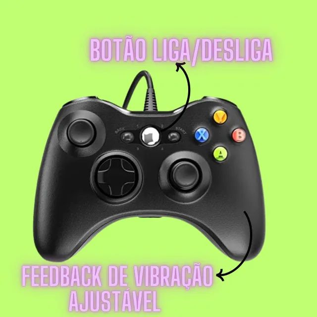 Controle Xbox 360 para Tv samsung Novo - Foto 3