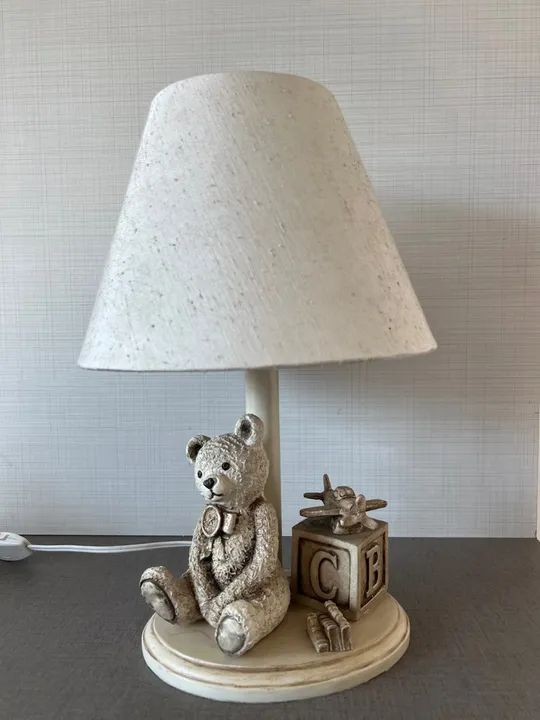 Abajur de Ursinho para quarto Bebê