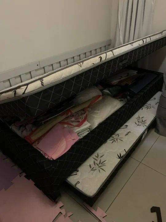 Cama Box com Baú e auxiliar  - Foto 5