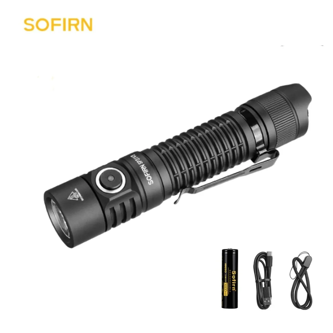 Lanterna tática Sofirn sp31 v3 Recarregável