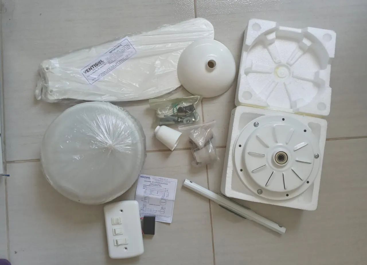Ventilador de Teto Ventisol Novo na Caixa