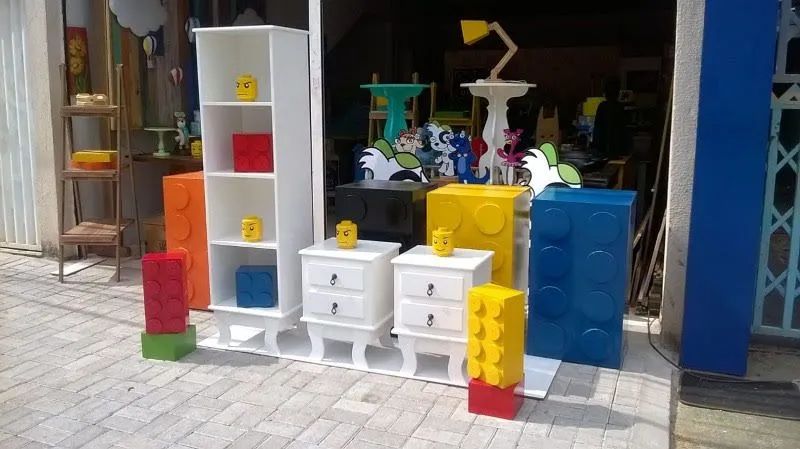 Móveis LEGO para Decoração Infantil - Foto 2