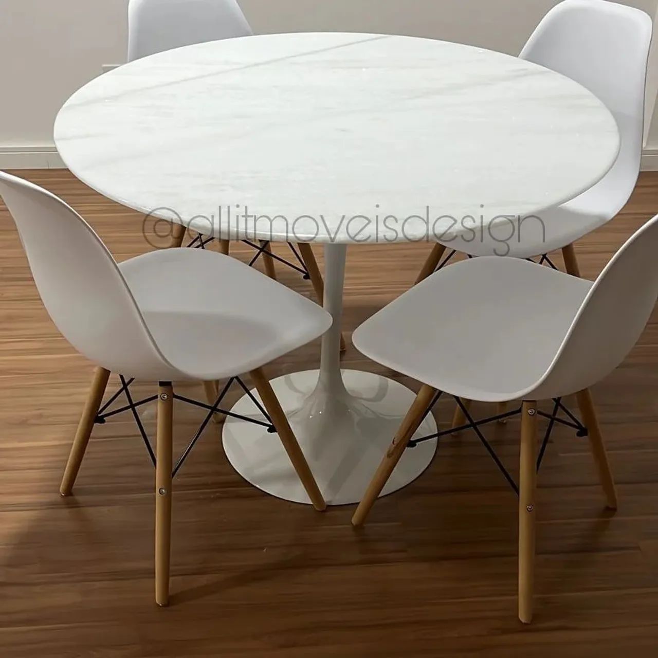Mesa de Jantar de Mármore - Foto 2