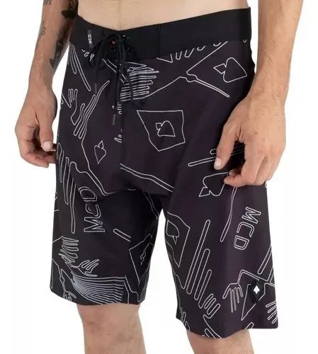 Bermuda MCD Nazca Preta Original