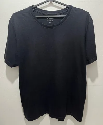 Camisa Preta Lisa Hering