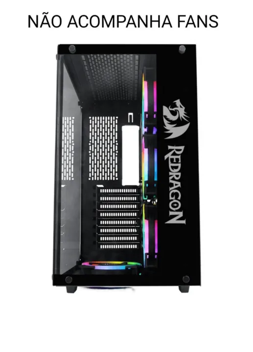 Gabinete Gamer Redragon - Preto