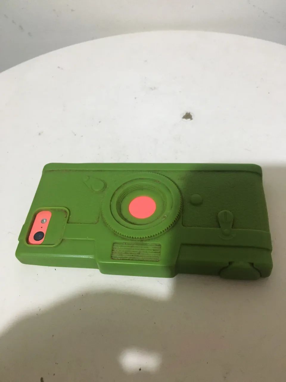 Capa para iPhone 5C formato câmera fotográfica 