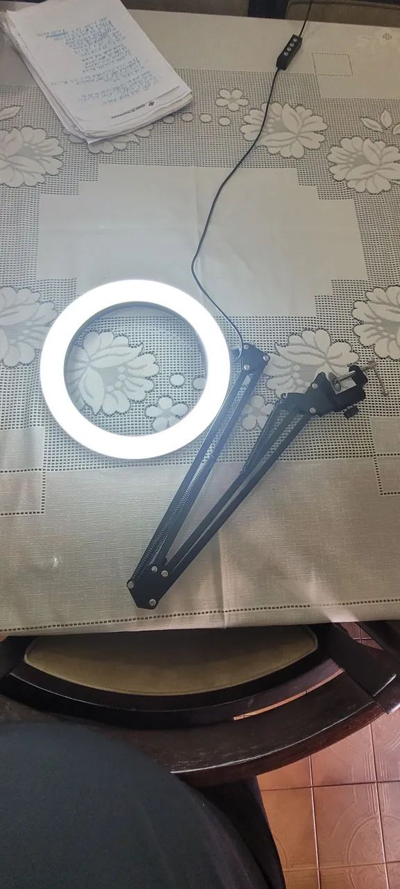 Ring Light RGB com suporte ajustável  - Foto 2
