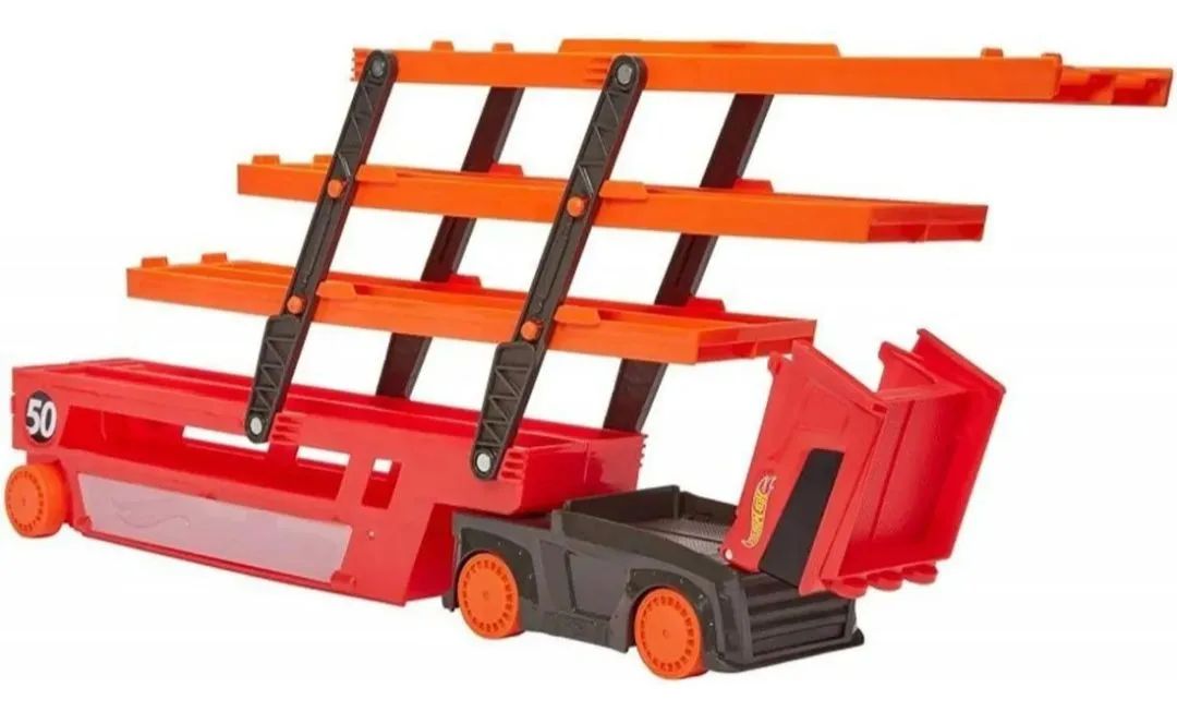 Hotwheels city mega caminhão reboque - Foto 3