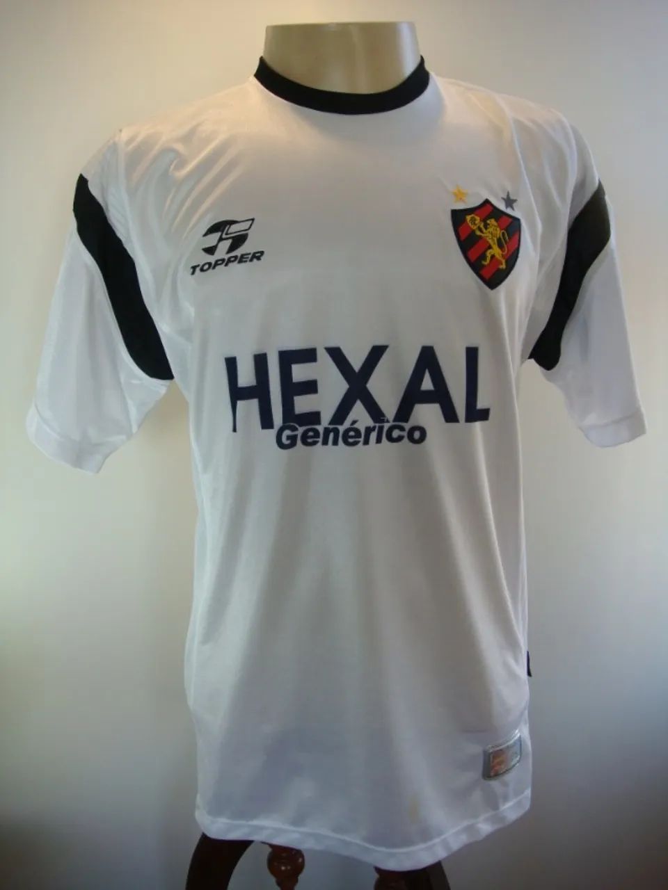 Camisa Futebol Sport Recife Pe Lotto/Topper Usadas Cods. 4012 / 3757 - Foto 5