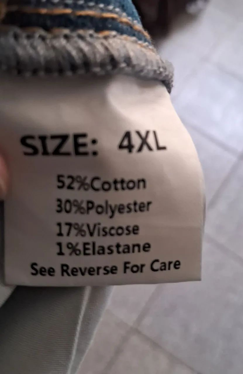 Calça jeans 4XL NOVA - Foto 5