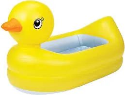 Banheira inflável de pato para bebê Munchin - Foto 3