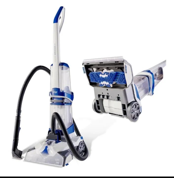 Lavadora, Extratora e higienizadora, cor preto e azul Wap 220V
