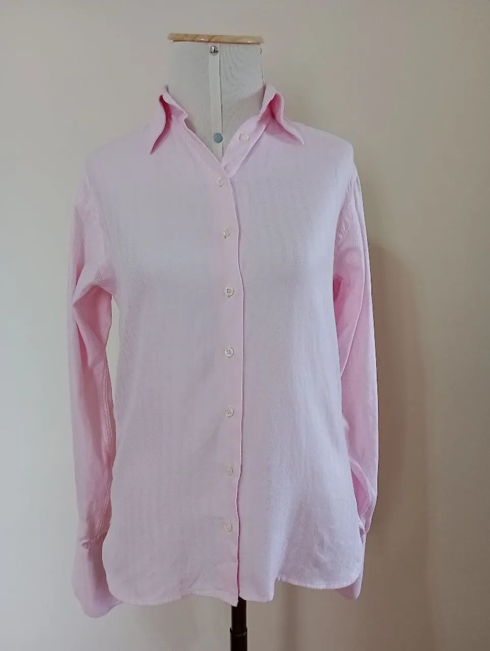Camisa manga longa Rosa  - Foto 4