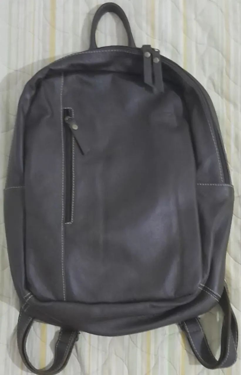 Mochila da Casio - couro