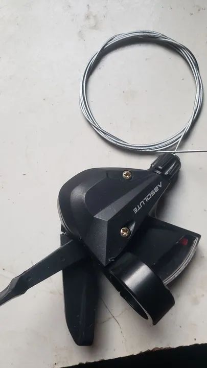 Alavanca  passador de marcha dianteira para bike  - Foto 2