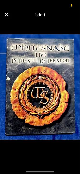 洋楽 WHITESNAKE LIVE IN '84 DVD Whitesnake - Live in '84 Back To The Bone (DVD) - Music House