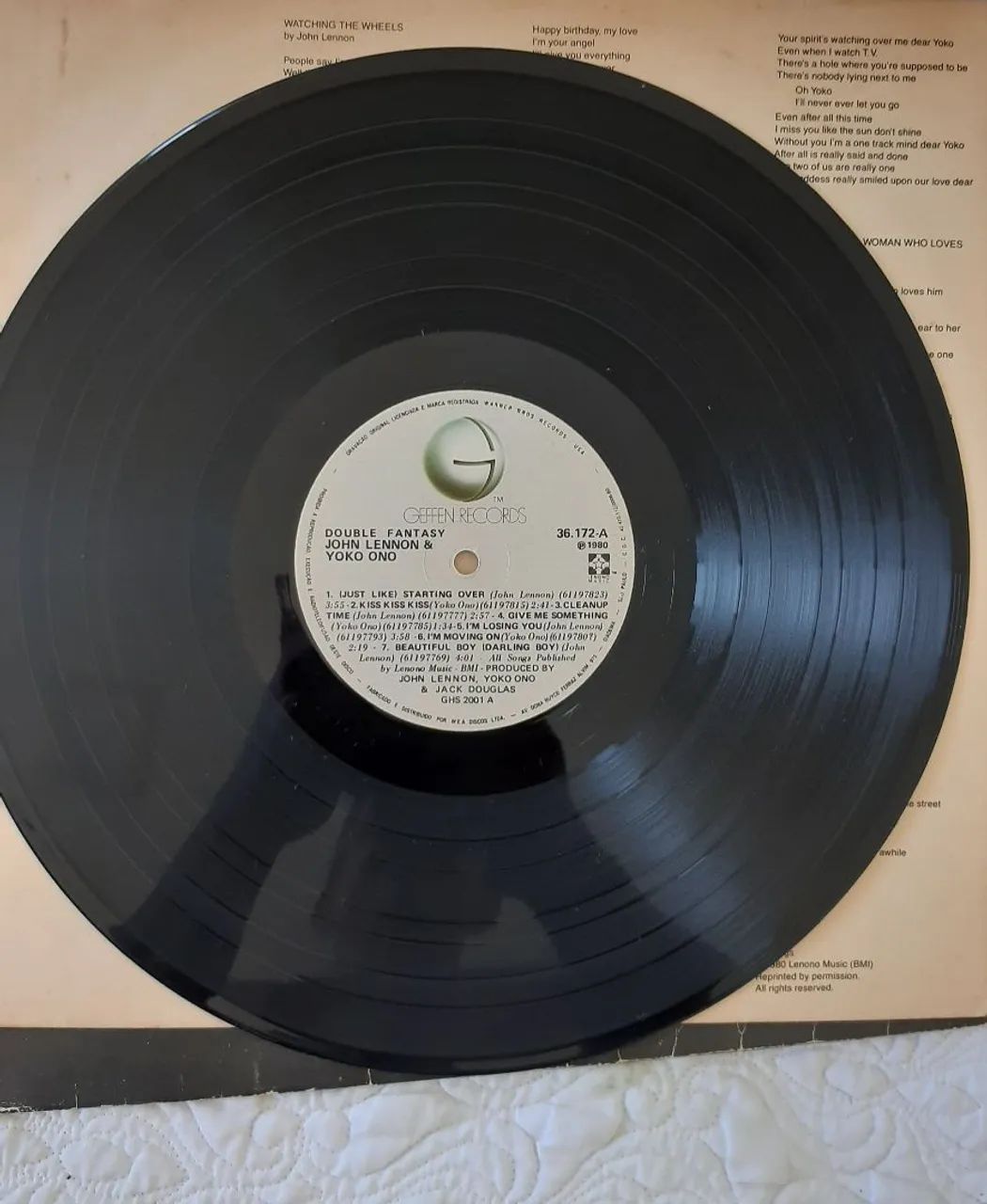 Lp Jonh Lennon Double Fantasy - Foto 3