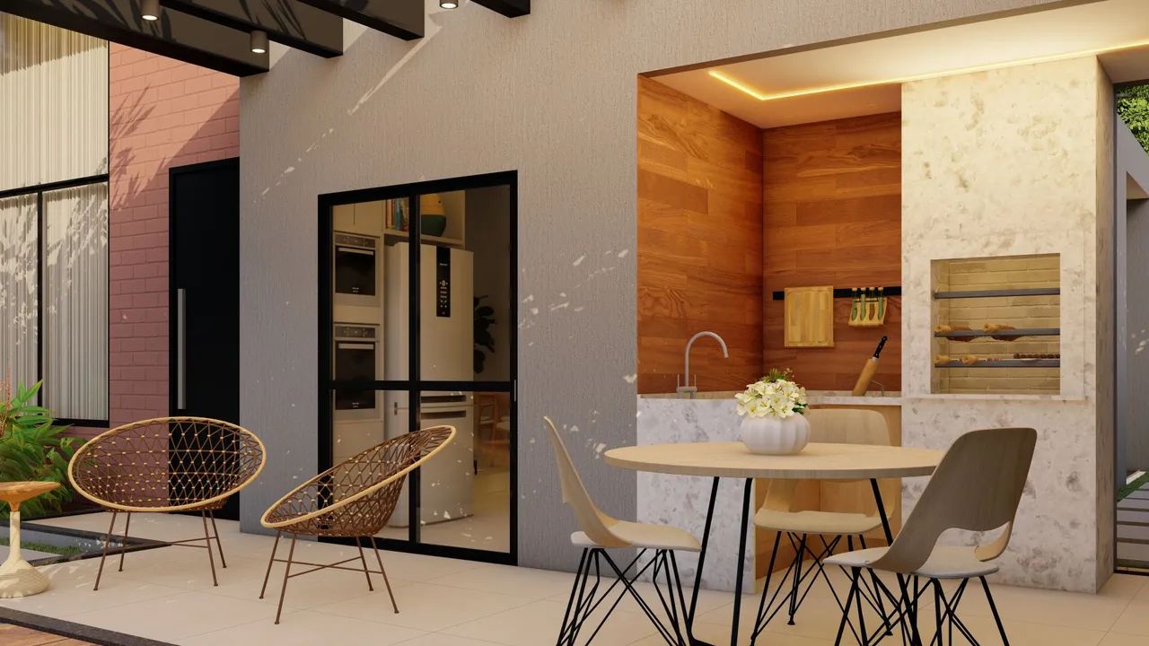 Lançamento!!! Casa 3q Linear terreno inteiro c/ piscina e área gourmet - Foto 4