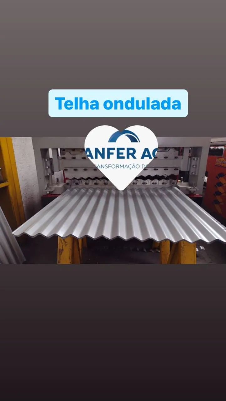 Telhas de Aço Coloridas Sanfer Aço - Foto 2