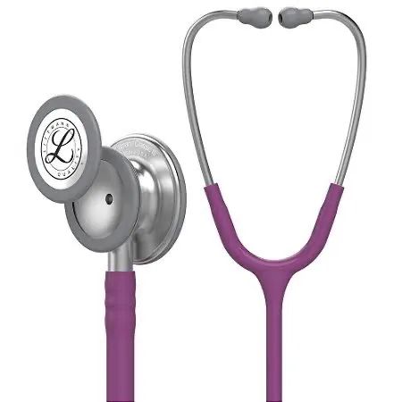 Estetoscópio Littmann Classic III Roxo - Foto 3