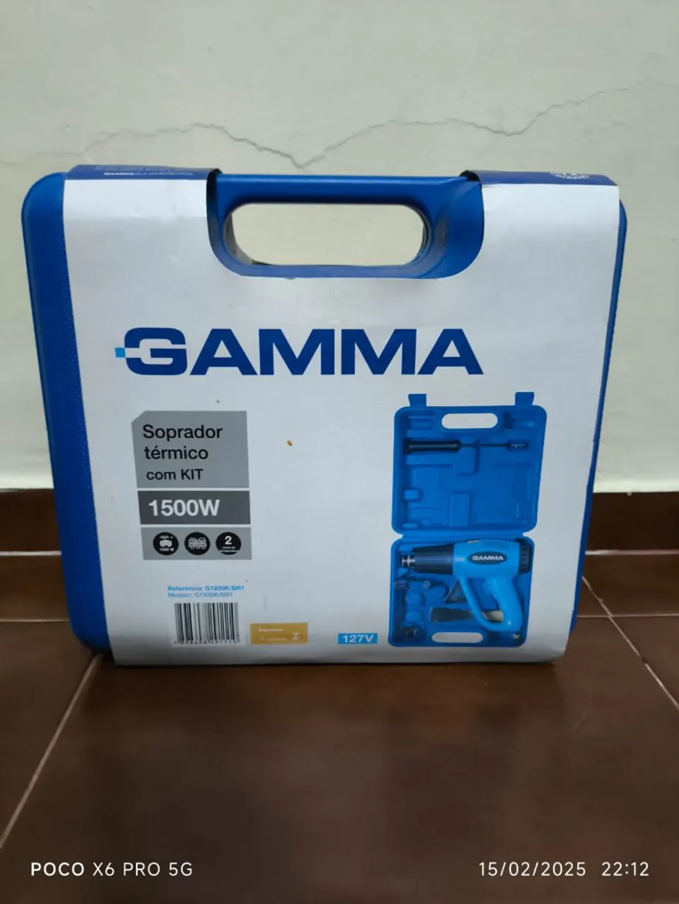 Soprador Térmico Gamma 1500W com Kit