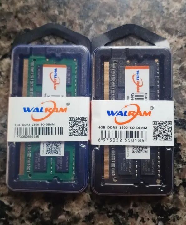 MEMÓRIA RAM DDR3 4 GB FREQUÊNCIA 1600 PRA NOTEBOOK  - Foto 4