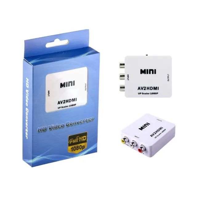 Conversor Av 3 Rca Para Hdmi 