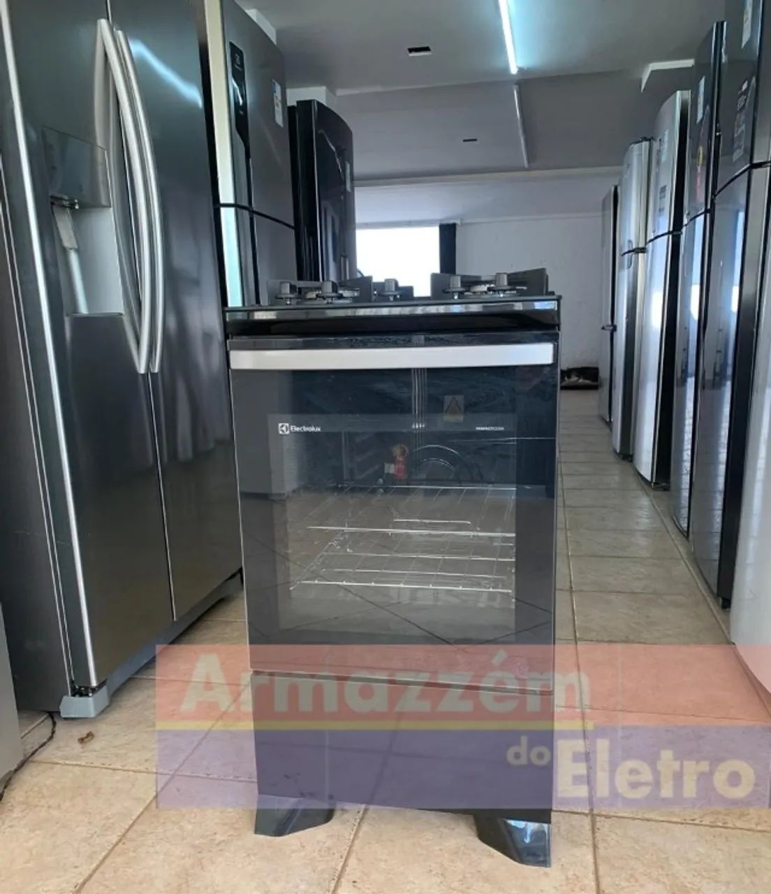 Fogao Electrolux 4 bocas Mesa Vidro Novo