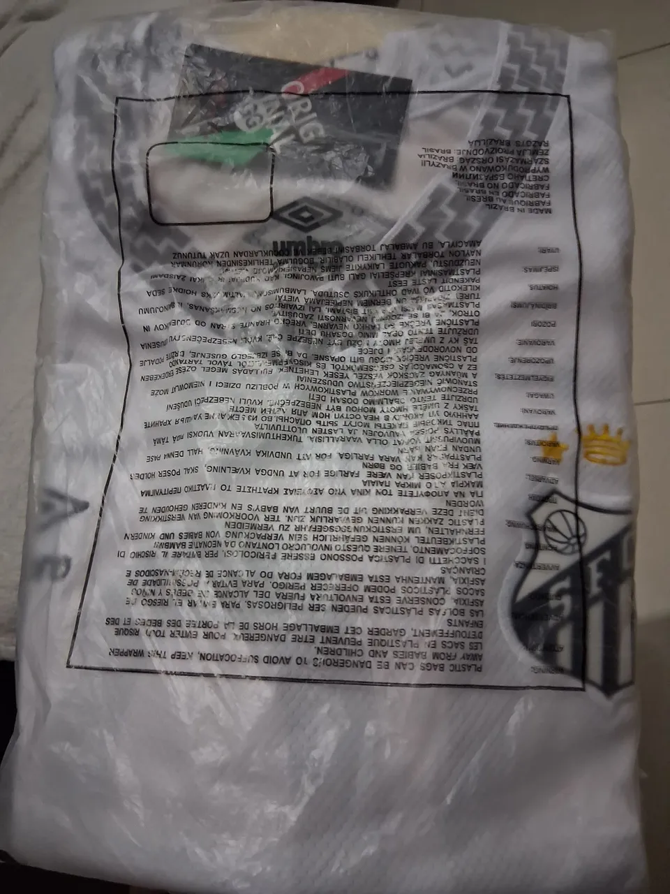 CAMISA DO SANTOS PRIMEIRA LINH oA
