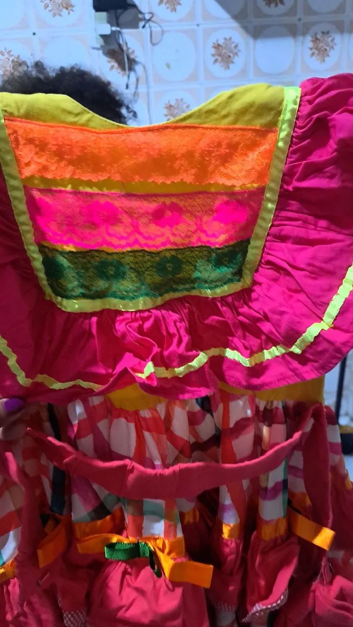 Vestido Infantil Festa Junina - Foto 2