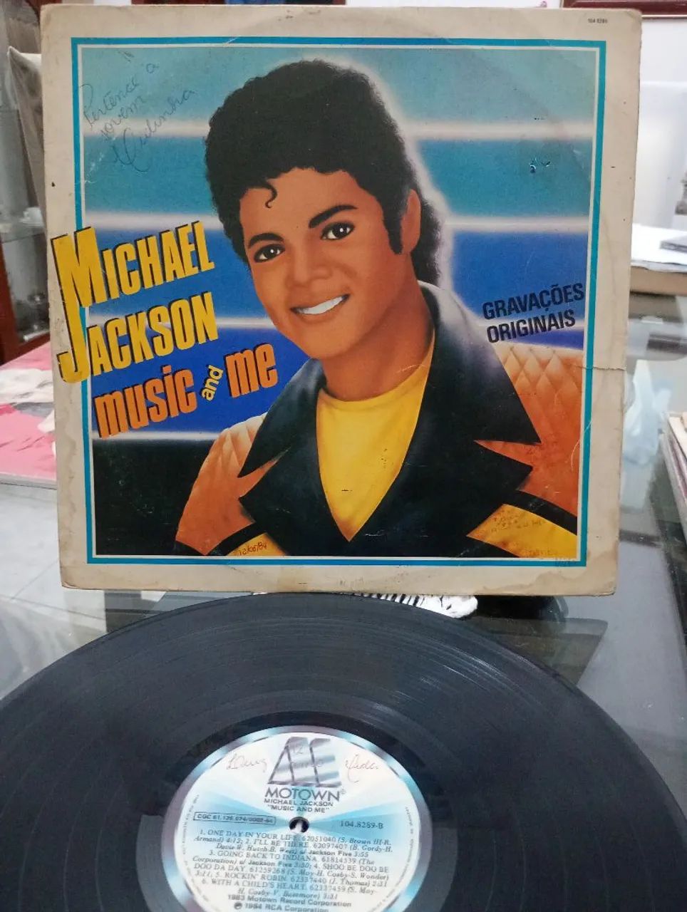 Disco de Vinil Michael Jackson - Music and Me - Raro! 1984 - CDs